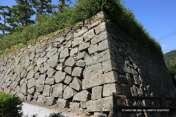 二の丸船入櫓跡石垣 | 高解像度画像サイズ：5382 x 3588 pixels | 写真番号：1P3J5264 | 撮影：Canon EOS-1Ds Mark III