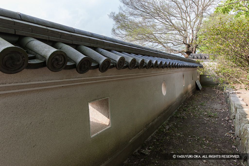 上の丸模擬土塀