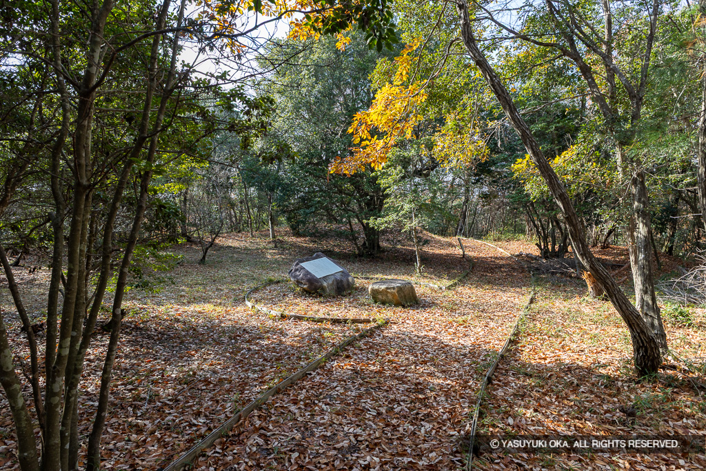 明石道峯構付城・主郭