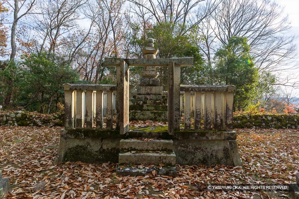 平田村付城（谷大膳の墓）