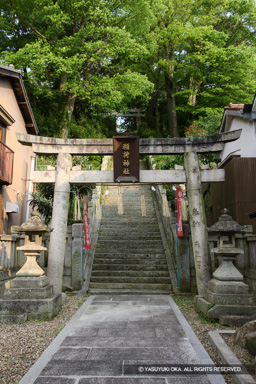 上の丸稲荷神社 | 高解像度画像サイズ：3650 x 5475 pixels | 写真番号：1P3J6271 | 撮影：Canon EOS-1Ds Mark III