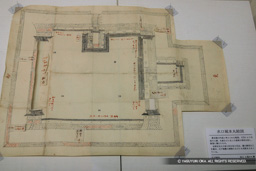 水口城本丸絵図 | 高解像度画像サイズ：2643 x 1762 pixels | 写真番号：234-3469_IMG | 撮影：Canon EOS D60