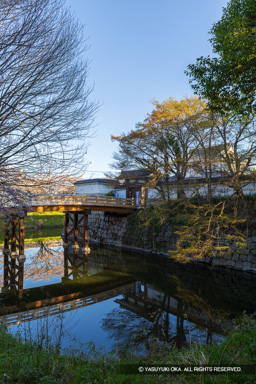 御成橋と水堀 | 高解像度画像サイズ:5464 x 8192 pixels | 写真番号:6F1A4876 | 撮影:Canon EOS R5m2