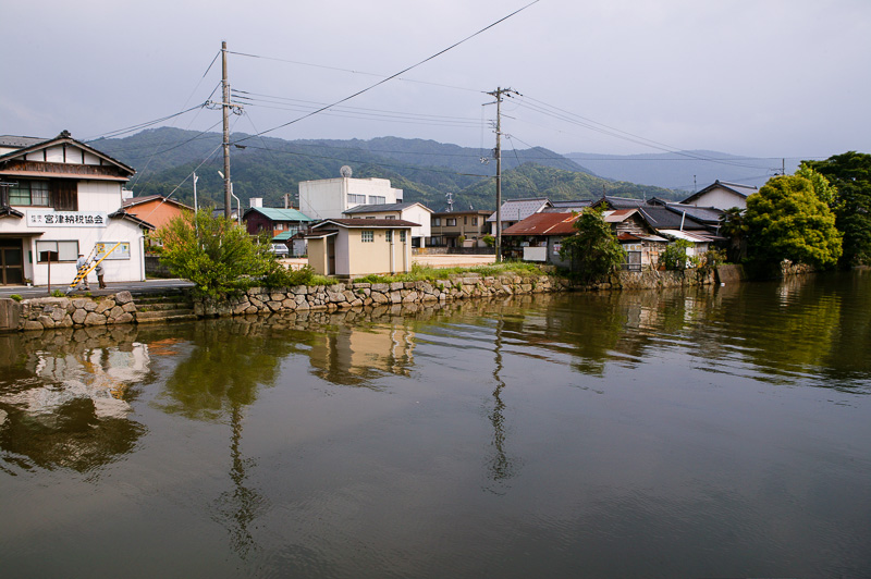 丹後宮津城石垣・大手川