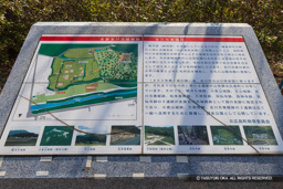 吉川元春館跡の歴史解説板 | 高解像度画像サイズ：6771 x 4516 pixels | 写真番号：6F1A4016 | 撮影：Canon EOS R5m2