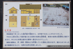 台所跡の歴史解説板 | 高解像度画像サイズ：5879 x 3921 pixels | 写真番号：6F1A4106 | 撮影：Canon EOS R5m2