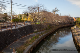 水堀跡（長島川） | 高解像度画像サイズ：6720 x 4480 pixels | 写真番号：5D4A3678 | 撮影：Canon EOS 5D Mark IV
