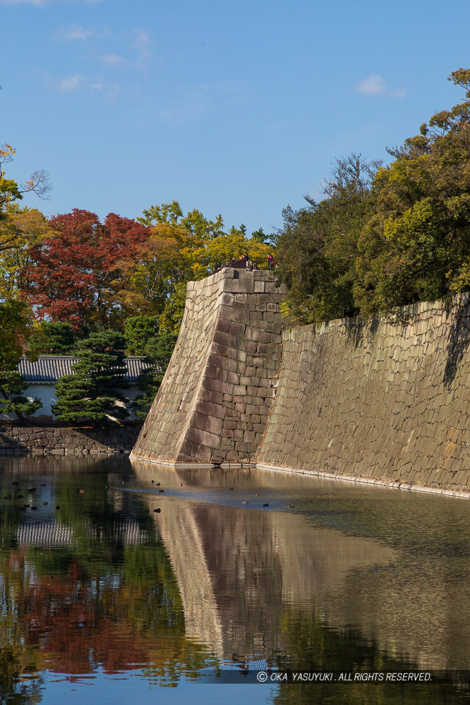 二条城本丸石垣と天守台