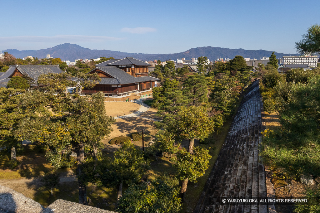 本丸風景・雁木