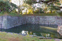 二条城二の丸水堀（北面）｜高解像度画像サイズ：6316 x 4207 pixels｜写真番号：5D4A3543｜撮影：Canon EOS 5D Mark IV