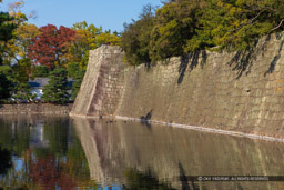 二条城本丸石垣と天守台|高解像度画像サイズ:6720 x 4480 pixels|写真番号:5D4A3581|撮影:Canon EOS 5D Mark IV