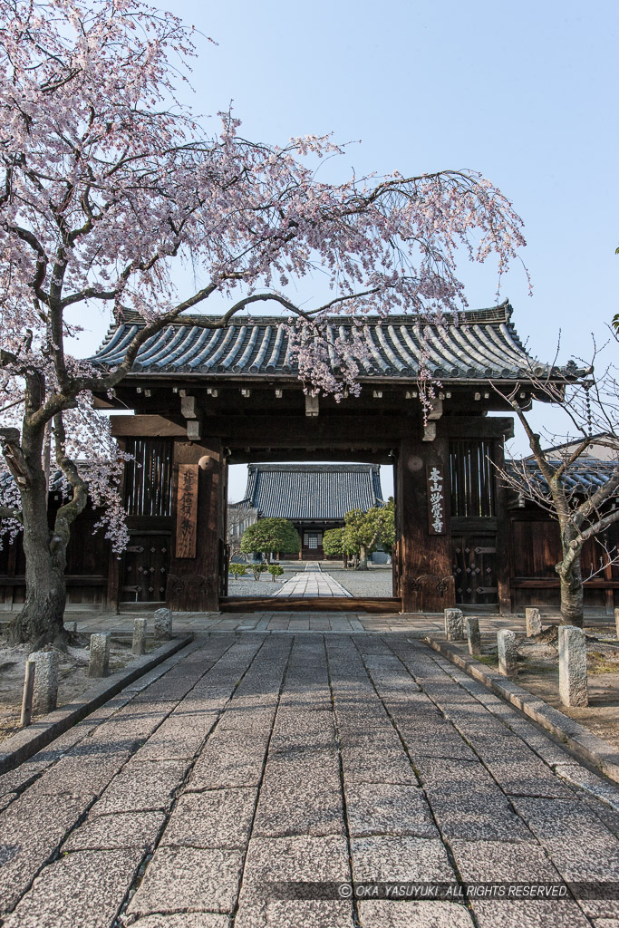 妙覚寺大門・織田信忠の宿舎・聚楽第裏門