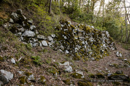 小谷城の山王丸石垣・大石垣｜高解像度画像サイズ：4064 x 2704 pixels｜写真番号：100-0462S53B｜撮影：Canon EOS-1DS