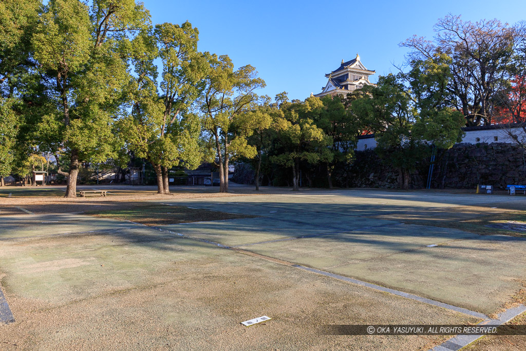 岡山城表書院・間取り