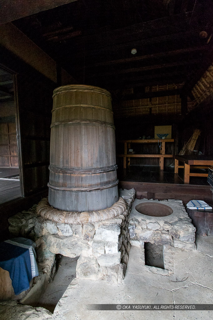 土佐の山村民家