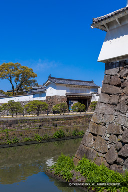 府内城大手門・廊下橋跡 | 高解像度画像サイズ：5464 x 8192 pixels | 写真番号：6F1A5032 | 撮影：Canon EOS R5m2