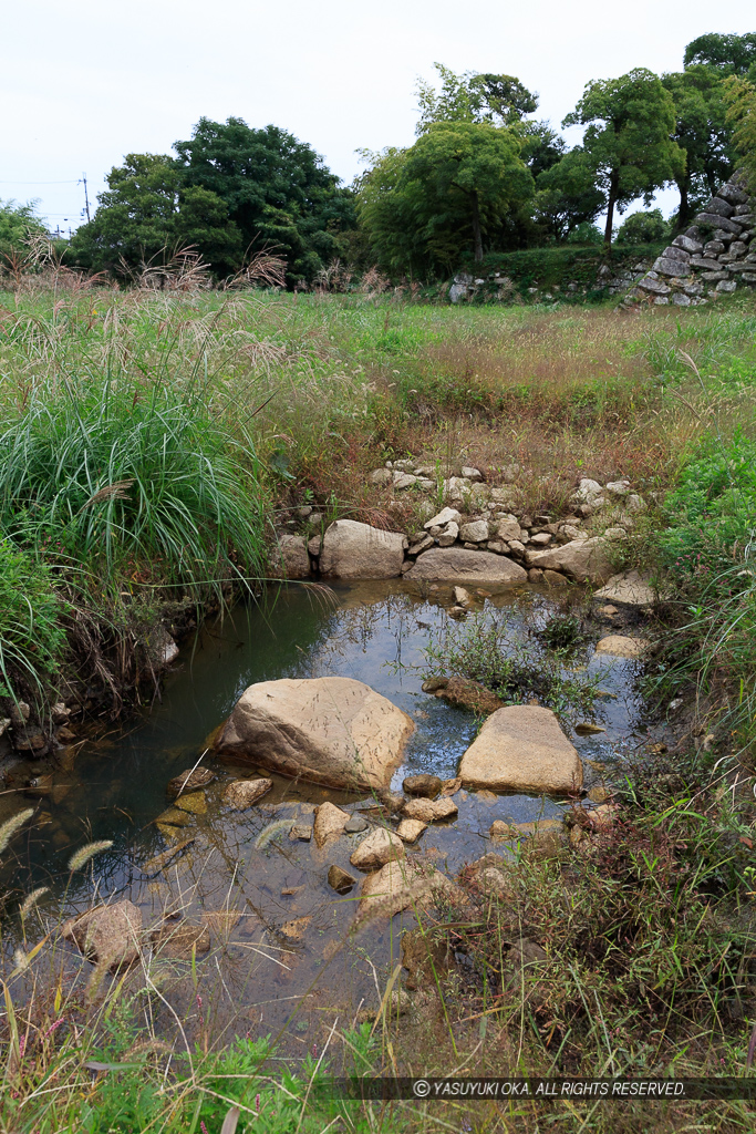 本丸水堀跡