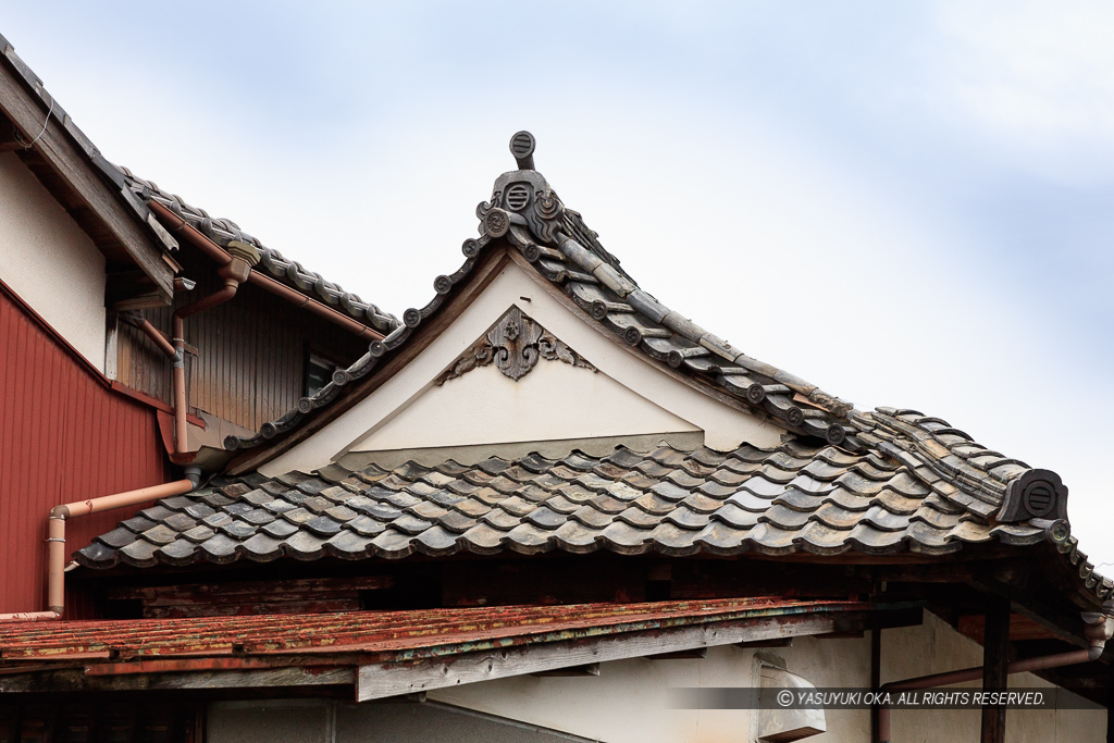 惣門の屋根