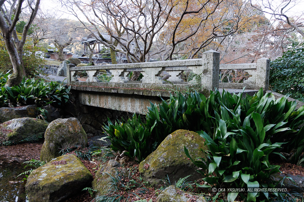 川口堀（舟入堀）にかかっていた石橋, 長等公園に移築された