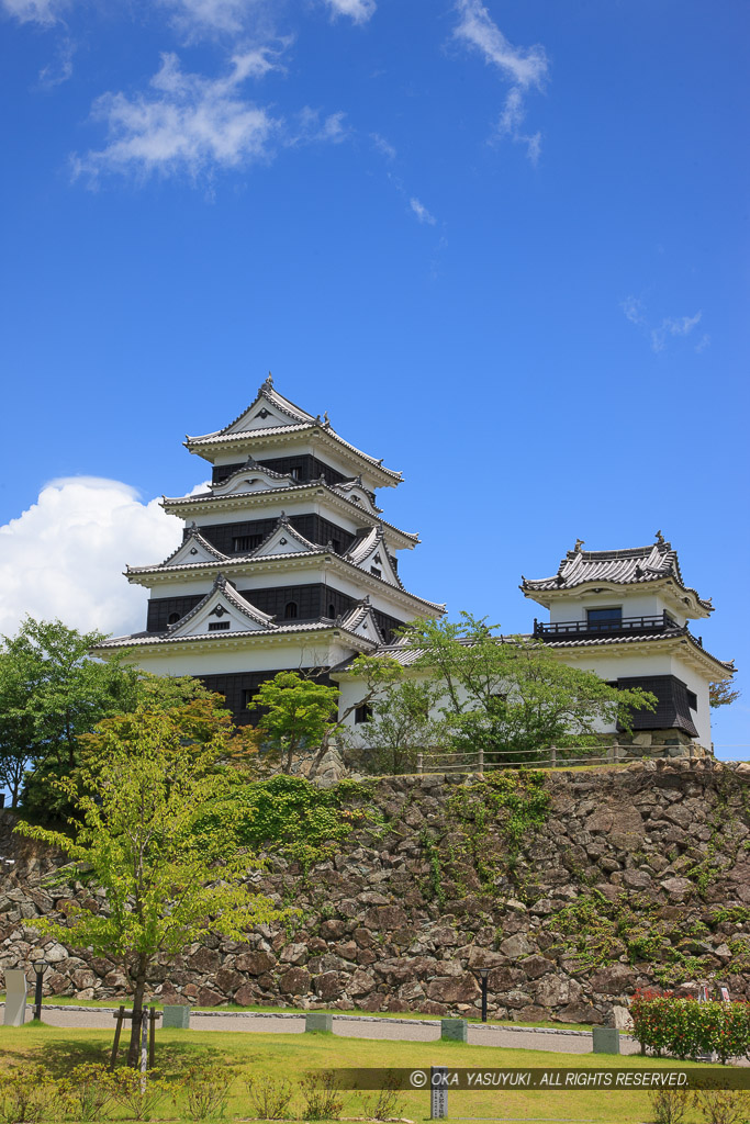 天守と高欄櫓