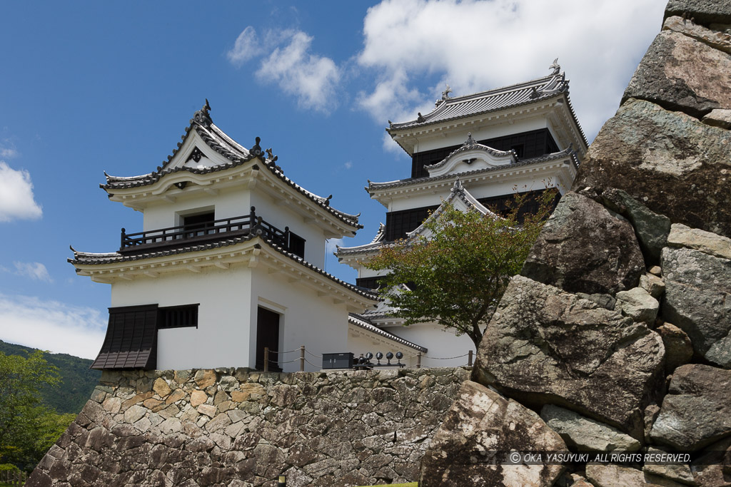 天守と高欄櫓