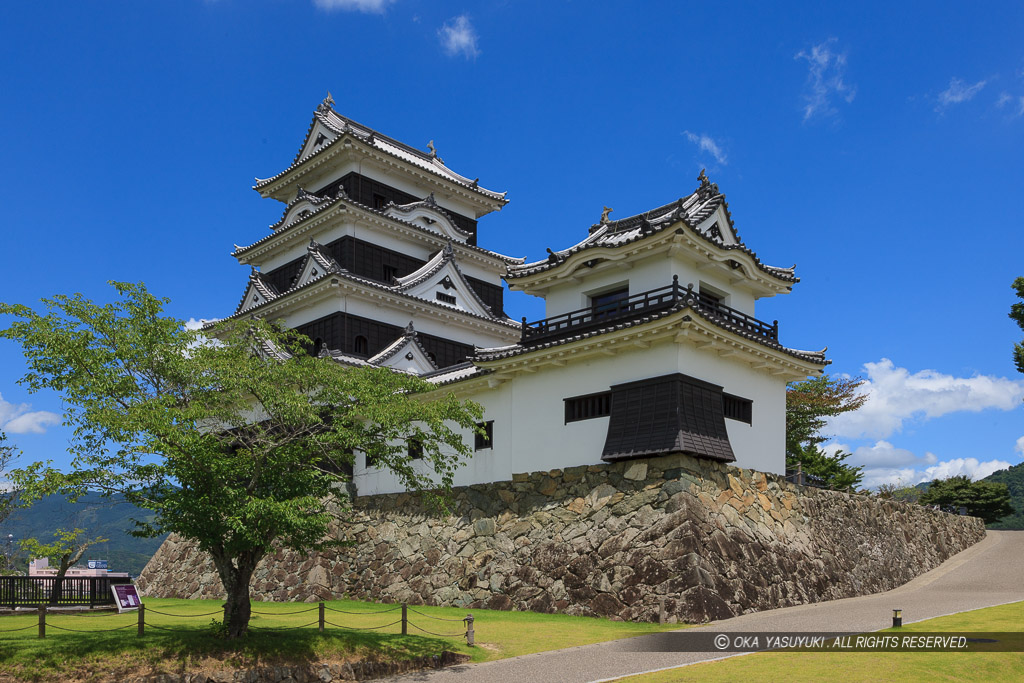 天守と高欄櫓