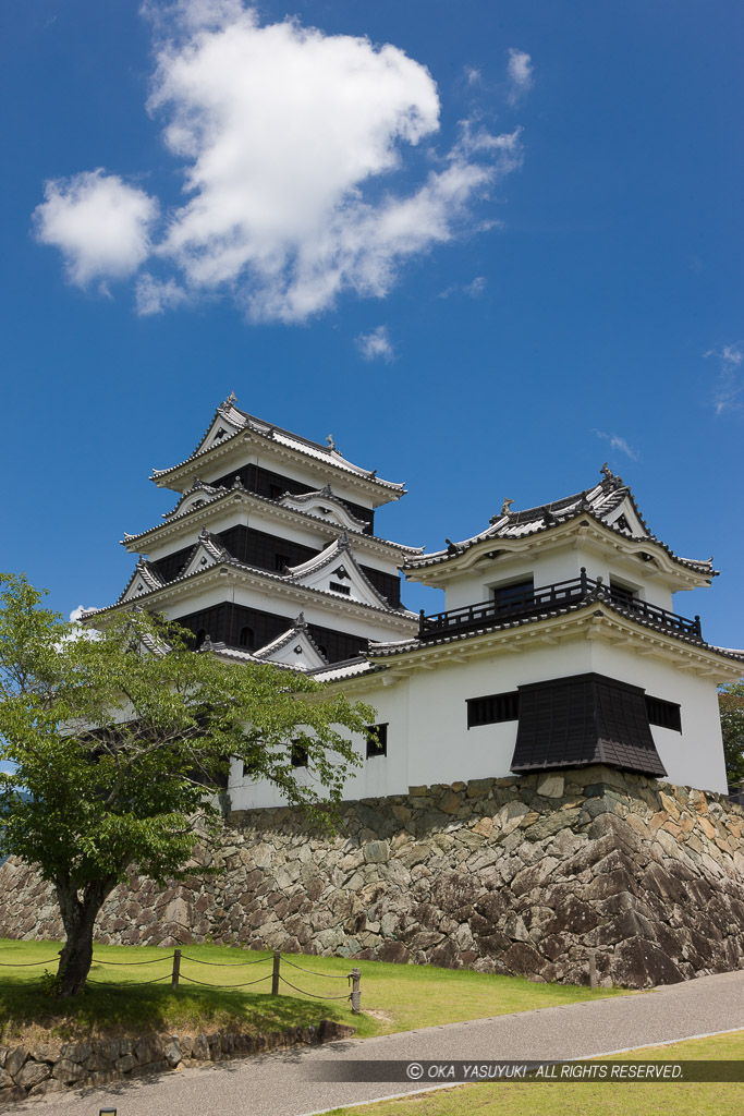 天守と高欄櫓