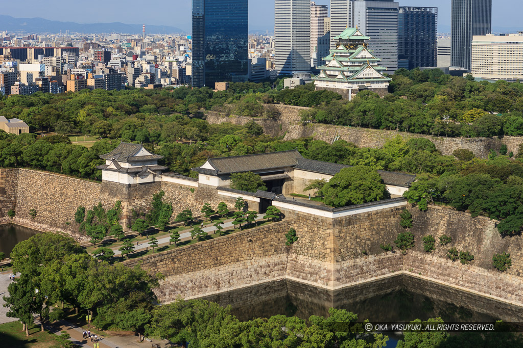 大手門・大手口多聞櫓・千貫櫓・天守閣