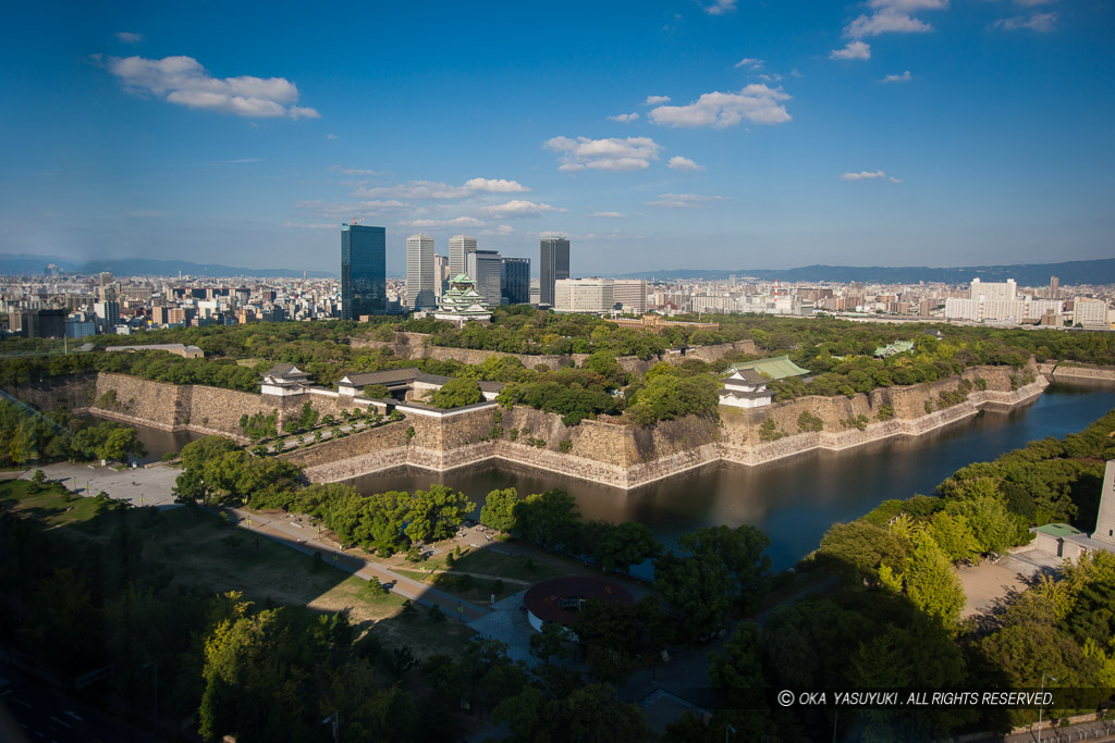 大阪歴史博物館から