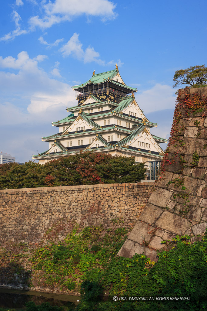 秋の大阪城