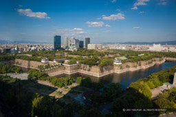 大阪歴史博物館から｜高解像度画像サイズ：5616 x 3744 pixels｜写真番号：1P3J7287-Edit｜撮影：Canon EOS-1Ds Mark III