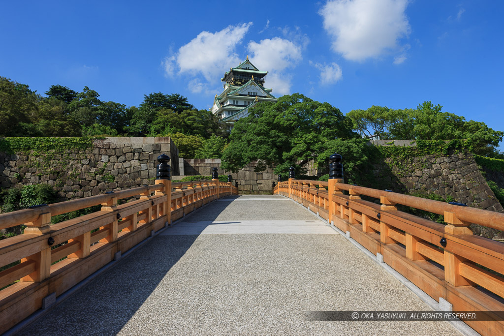 極楽橋・大阪城天守閣