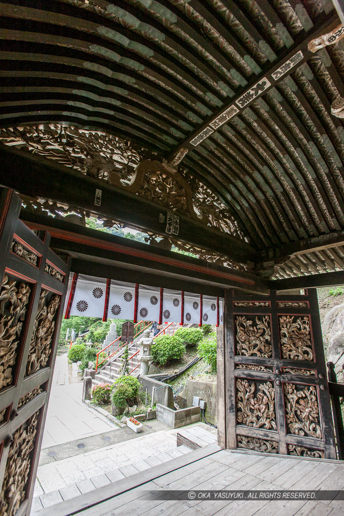 宝厳寺観音堂唐門・大坂城極楽橋・豊国廟極楽門・竹生島