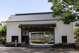 旧黒田藩蔵屋敷長屋門・天王寺公園｜高解像度画像サイズ：4034 x 2689 pixels｜写真番号：IMG_0453｜撮影：Canon EOS Kiss X50