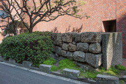 徳川大坂城城石垣・日本経済新聞社前|高解像度画像サイズ:5258 x 3505 pixels|写真番号:1P3J3557|撮影:Canon EOS-1Ds Mark III