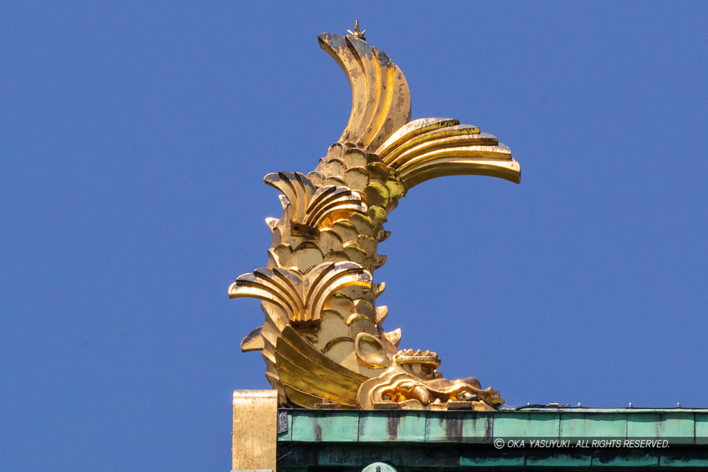 大阪城天守閣の鯱