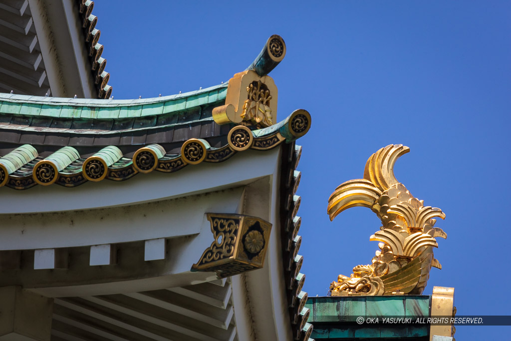 大阪城天守閣の鯱