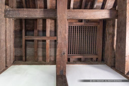 千貫櫓の荷揚げ装置|高解像度画像サイズ:6294 x 4196 pixels|写真番号:_D4A2137|撮影:Canon EOS 5D Mark IV