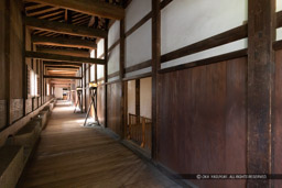 大阪城の大手続櫓内部|高解像度画像サイズ:6720 x 4480 pixels|写真番号:_D4A2649|撮影:Canon EOS 5D Mark IV
