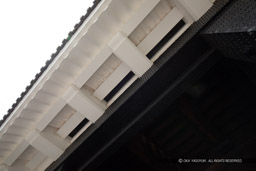 大阪城の大手渡櫓石落とし|高解像度画像サイズ:6720 x 4480 pixels|写真番号:_D4A2994|撮影:Canon EOS 5D Mark IV