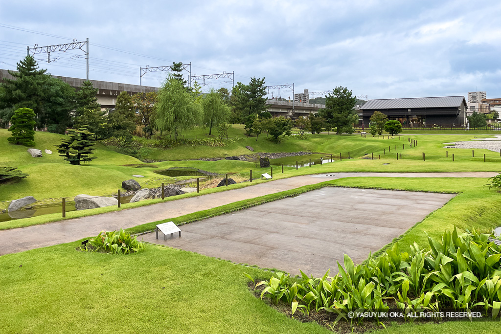 建物の整地跡・大友氏館