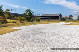 白い玉砂利・大友氏館跡庭園 | 高解像度画像サイズ：8192 x 5464 pixels | 写真番号：6F1A5154 | 撮影：Canon EOS R5m2