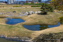 東池の中島・大友氏館跡庭園 | 高解像度画像サイズ：8192 x 5464 pixels | 写真番号：6F1A5194 | 撮影：Canon EOS R5m2