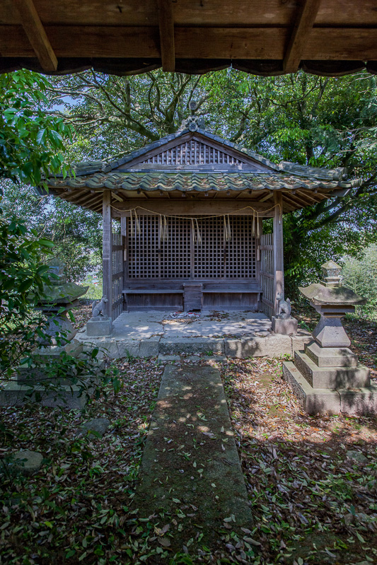 天守台にある稲荷神社