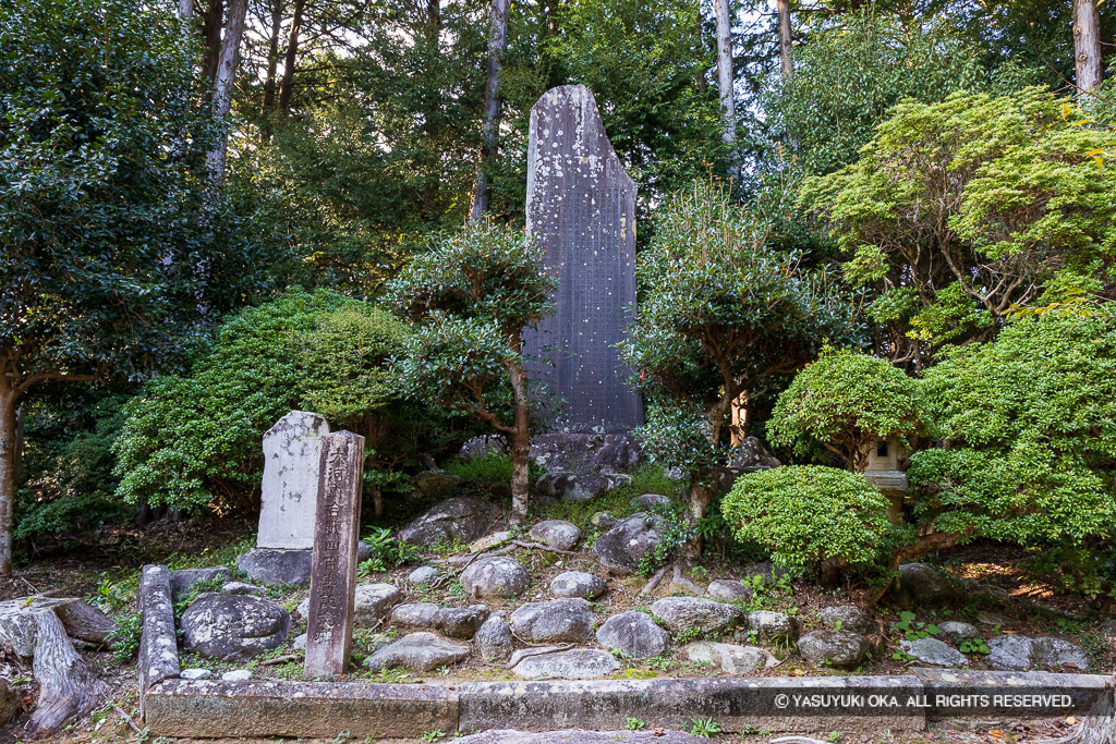 大河内合戦四百年記念碑（本丸跡）