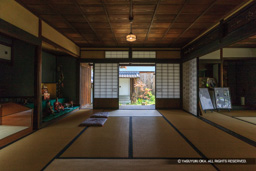 旧九鬼家住宅 | 高解像度画像サイズ:5615 x 3743 pixels | 写真番号:1P3J6007 | 撮影:Canon EOS-1Ds Mark III