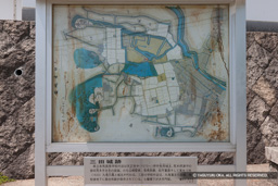 三田城跡・縄張図 | 高解像度画像サイズ:5202 x 3468 pixels | 写真番号:1P3J6027 | 撮影:Canon EOS-1Ds Mark III