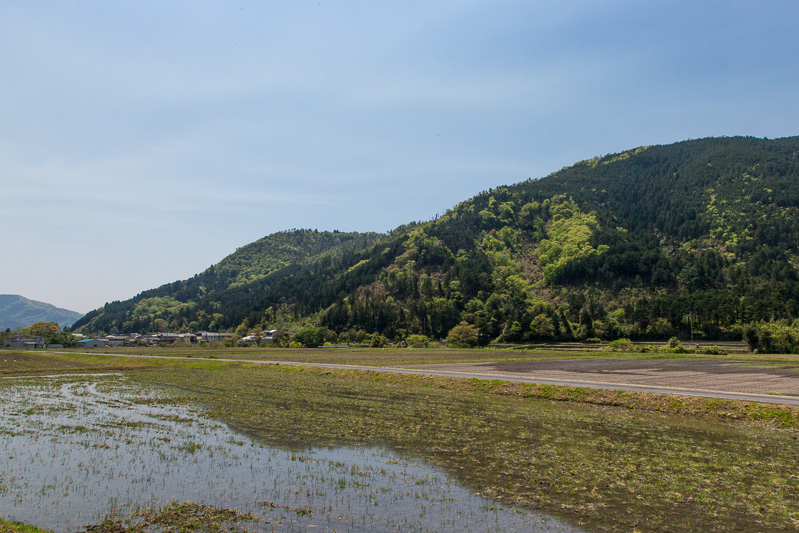 篠ノ丸城遠景