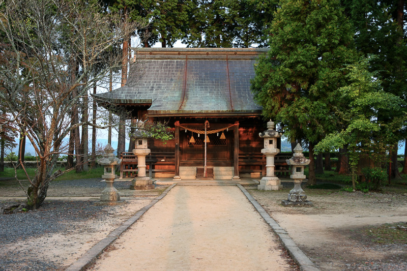 青山神社・本丸跡