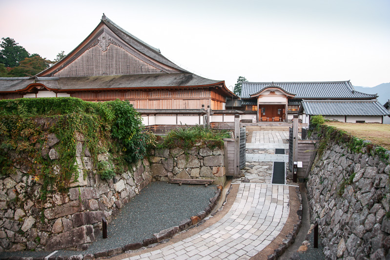 篠山城大書院・鉄門跡